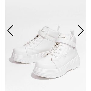 Nastygal high top platform sneakers